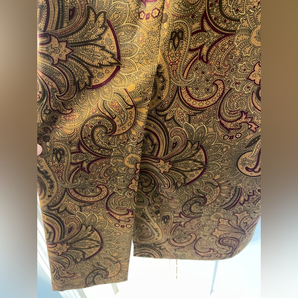 Briggs New York Vintage Paisley Pencil Skirt - Picture 5 of 6
